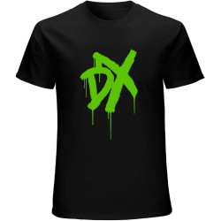 Dx Wrestling Generation X Wrestler T-Shirt Graphic Mens Basic Black Unisex Cotton Casual Tee Dx Wrestling Generation X Wrestler T-Shirt Graphic Mens Basic Black Unisex Cotton Casual Tee