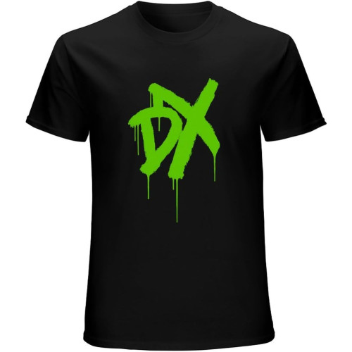 Dx Wrestling Generation X Wrestler T-Shirt Graphic Mens Basic Black Unisex Cotton Casual Tee Dx Wrestling Generation X Wrestler T-Shirt Graphic Mens Basic Black Unisex Cotton Casual Tee