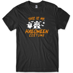 This is My Halloween Costume Mens Funny Unisex T-Shirt Black This is My Halloween Costume Mens Funny Unisex T-Shirt Black