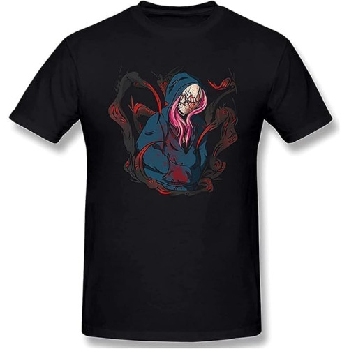 Dead by Daylight Susie Men's Cotton Fashion Casual Pattern T-Shirt, Black, Unisex Dead by Daylight Susie Men's Cotton Fashion Casual Pattern T-Shirt, Black, Unisex