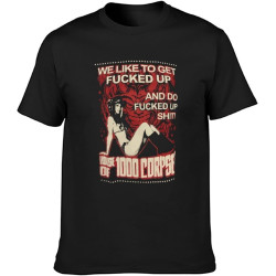 House of 1000 Corpses Horror Movie Men's T-Shirt Black Tee House of 1000 Corpses Horror Movie Men's T-Shirt Black Tee