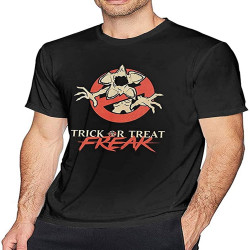 Trick Or Treat Freak Unisex T-Shirt Printed Tee Black Mens Top Shirt Trick Or Treat Freak Unisex T-Shirt Printed Tee Black Mens Top Shirt