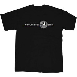 University of Berlin Unisex T-Shirt Printed Tee Black Mens Top Shirt University of Berlin Unisex T-Shirt Printed Tee Black Mens Top Shirt