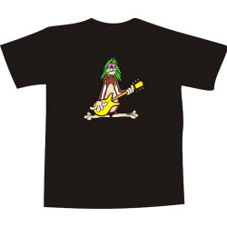 Thick Raggae Chimpanzee with Bass Guitar Unisex T-Shirt Printed Tee Black Mens Top Shirt Thick Raggae Chimpanzee with Bass Guitar Unisex T-Shirt Printed Tee Black Mens Top Shirt