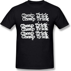 Trick Stacked Logo Unisex T-Shirt Printed Tee Black Mens Top Shirt Trick Stacked Logo Unisex T-Shirt Printed Tee Black Mens Top Shirt