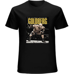 The Ultimate Collection Bill Goldberg T-Shirt Printed Tee Black Mens Top Shirt