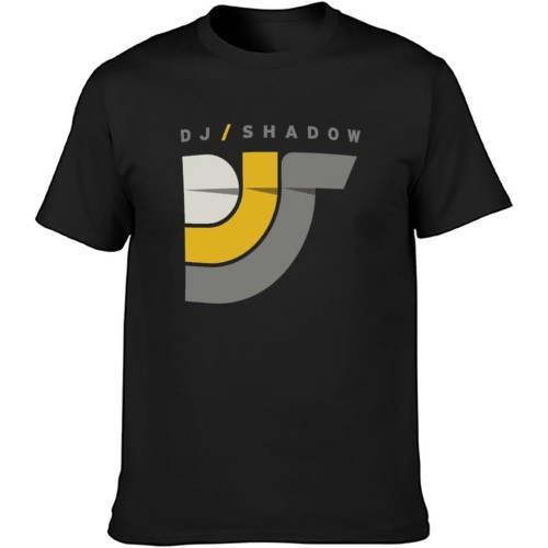 BANANATRIP Dj Shadow T-Shirt Printed Graphic Black Mens Top Tee