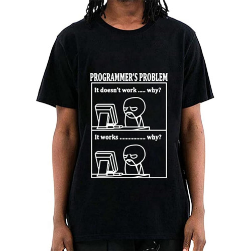 BANANATRIP Programmer Men's Black T-Shirt BANANATRIP Programmer Men's Black T-Shirt