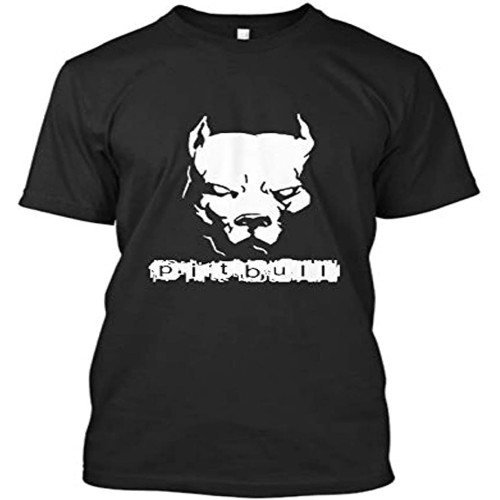 BANANATRIP Pitbull American Pit Bull Men's Black T-Shirt BANANATRIP Pitbull American Pit Bull Men's Black T-Shirt