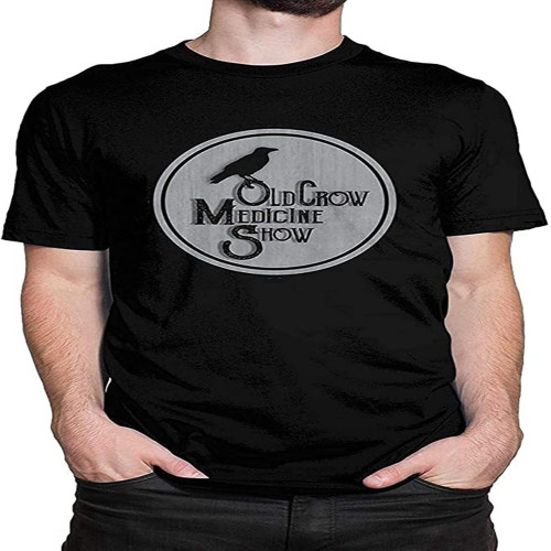 BANANATRIP Old Crow Medicine Show Men's Black T-Shirt BANANATRIP Old Crow Medicine Show Men's Black T-Shirt