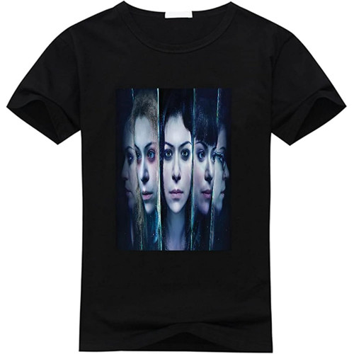 BANANATRIP Orphan Black Men's Black T-Shirt L BANANATRIP Orphan Black Men's Black T-Shirt L