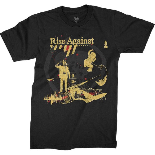 BANANATRIP Rise Against Appeal to Reason Men's Black T-Shirt XL