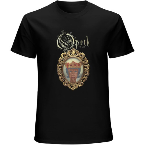 Rourunjie Short T-Shirt Opeth Crown Black Rourunjie Short T-Shirt Opeth Crown Black
