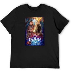 Men's T-Shirts The Thing Horror Movie Retro Poster John Carpenter Ucraina Black Men's T-Shirts The Thing Horror Movie Retro Poster John Carpenter Ucraina Black