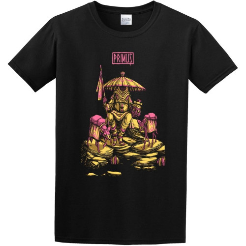 Adult T-Shirts Primus A Primus Red Rocks Poster 2018 Black Adult T-Shirts Primus A Primus Red Rocks Poster 2018 Black