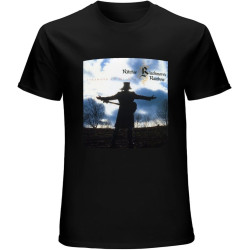 Rourunjie Unisex Soft Cotton T-Shirt. Ritchie Blackmore's Rainbow Black
