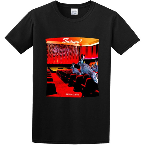 Men's T-Shirts Therapy Shameless Black Men's T-Shirts Therapy Shameless Black