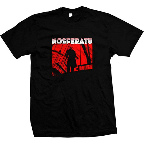 Rourunjie New Nosferatu - Hand Silk Screened, Pre-Shrunk T-Shirt Black Rourunjie New Nosferatu - Hand Silk Screened, Pre-Shrunk T-Shirt Black