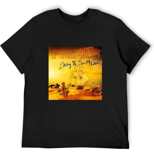 elimina Primus Sailing The Seas of Cheese Owl Tee Shirt for Men Black elimina Primus Sailing The Seas of Cheese Owl Tee Shirt for Men Black