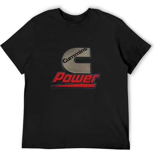 Men's T-Shirts Cummins Simple Clothes Fancy Black Men's T-Shirts Cummins Simple Clothes Fancy Black