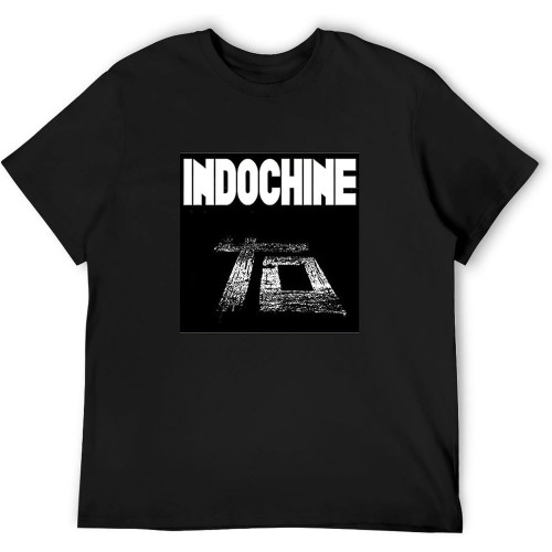 Unisex T-Shirt Indochine Central Tour Black