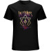 in Flames Band T-Shirt Graphic Mens Basic Black Unisex Cotton Casual Tee in Flames Band T-Shirt Graphic Mens Basic Black Unisex Cotton Casual Tee