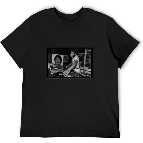 Rourunjie Unisex T-Shirt Larry Levan in Dj Booth NYC Downtown 80'S Disco Paradise Garage Black Rourunjie Unisex T-Shirt Larry Levan in Dj Booth NYC Downtown 80'S Disco Paradise Garage Black