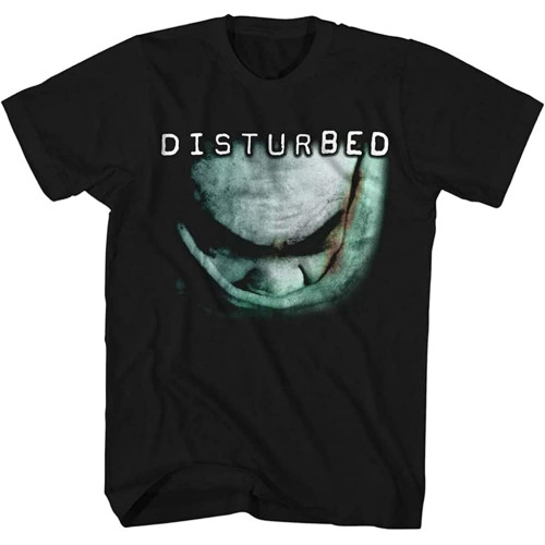 Disturbed The Sickness T Shirt Mens Rock N Roll Music Concert Tee Black Black XS Disturbed The Sickness T Shirt Mens Rock N Roll Music Concert Tee Black Black XS