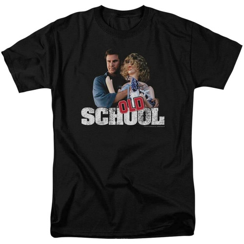 Old School Frank and Friend T Shirt Comedy Movie Retro College Black XS Old School Frank and Friend T Shirt Comedy Movie Retro College Black XS