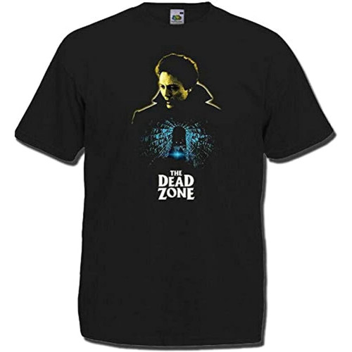 The Dead Zone Old Movie 1983 Horror Sci-Fi 100% Cotton Men's T- Shirt Black XS