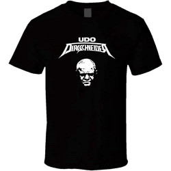 Cookie tong Dirkschneider Mens Shirt Black White Tshirt Men's XS Cookie tong Dirkschneider Mens Shirt Black White Tshirt Men's XS