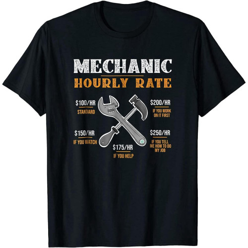 Cookie tong Funny Boat Mechanic Hourly Rate Shirt for Men Labor Rates Fashionable T Shirt Tops Shirts for Men Graphic Leisure T Shirts Black XS Cookie tong Funny Boat Mechanic Hourly Rate Shirt for Men Labor Rates Fashionable T Shirt Tops Shirts for Men Graphic Leisure T Shirts Black XS