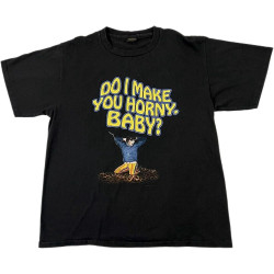 Do I Make You Horny Movie Promo T-Shirt Mens Black Tees Unisex XS Do I Make You Horny Movie Promo T-Shirt Mens Black Tees Unisex XS