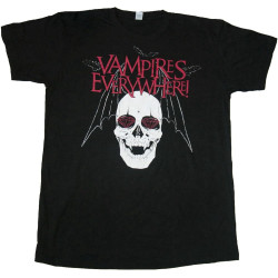 Vampires Everywhere Mens T-Shirt Casual Cotton Tees Black XS Vampires Everywhere Mens T-Shirt Casual Cotton Tees Black XS