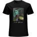 in The Afternoon T-Shirt Graphic Mens Basic Black Unisex Cotton Casual Tee in The Afternoon T-Shirt Graphic Mens Basic Black Unisex Cotton Casual Tee