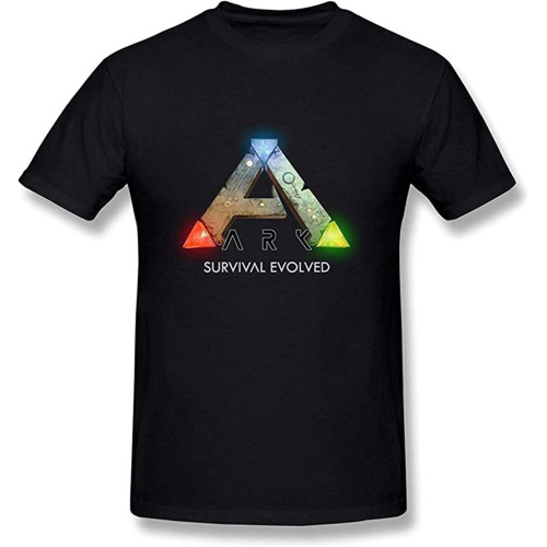 Hope Johnson Men's Ark Survival Evolved T-Shirt Graphic Unisex Black Tee
