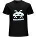 Intellivision Scanline Aline Logo T-Shirt Graphic Mens Basic Black Unisex Cotton Casual Tee