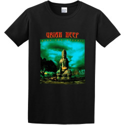 Uriah Heep Wake The Sleeper Men's Black T-Shirt Unisex Cotton Tee Uriah Heep Wake The Sleeper Men's Black T-Shirt Unisex Cotton Tee