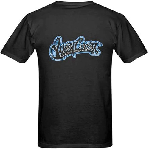 West Coast Customs Tee Back T-Shirt Black for Men West Coast Customs Tee Back T-Shirt Black for Men