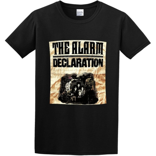 The Alarm Declaration Mens T-Shirt Graphic Tee The Alarm Declaration Mens T-Shirt Graphic Tee
