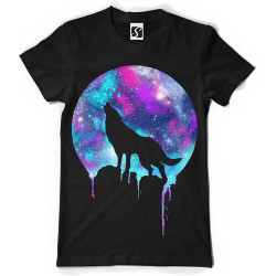 RUIBEITAO Exclusive Men's Christmas T Shirts Mens Space Howl Design