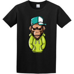 Men's Pop Style Monkey T-Shirt Men's Pop Style Monkey T-Shirt