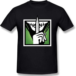 Rainbow Six Siege T Shirt Men's Fashion Cotton Crew Neck Short Sleeve Graphic Tees Casual Summer Tee Tops Rainbow Six Siege T Shirt Men's Fashion Cotton Crew Neck Short Sleeve Graphic Tees Casual Summer Tee Tops