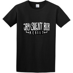 RUIBEITAO Men's Jay and Silent Bob Reboot Logo T-Shirt