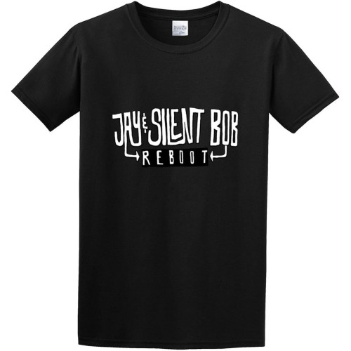 RUIBEITAO Men's Jay and Silent Bob Reboot Logo T-Shirt RUIBEITAO Men's Jay and Silent Bob Reboot Logo T-Shirt