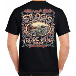 RUIBEITAO Men's 2022 Sturgis Motorcycle Rally Rode Mine to Sturgis T-Shirt