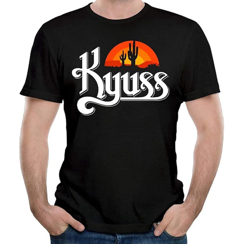RUIBEITAO T-Shirt Men's Kyuss Cotton T-Shirts