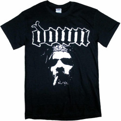 Down Big Face T Shirt Damen Kurzarm Down Big Face T Shirt Damen Kurzarm