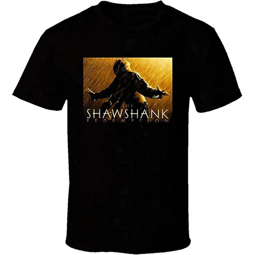 RUIBEITAO Men's The Shawshank Redemption Movie Logo T Shirt