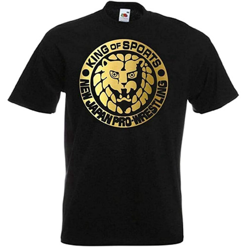 RUIBEITAO Men's Japan Pro Wrestling T Shirt Njpw RUIBEITAO Men's Japan Pro Wrestling T Shirt Njpw